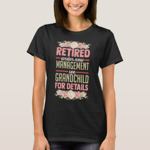 Camiseta Retirado Bajo Nuevo Manejo Ver Nieto Para De