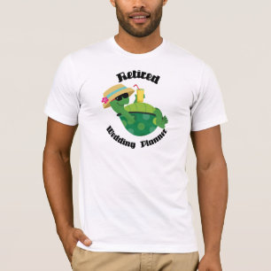 Camiseta Retirado casando al planificador (tortuga)