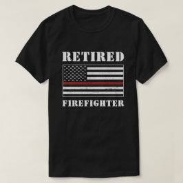 Camiseta Retirado de bomberos regalos de retiro delgados de