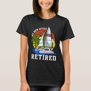 Camiseta Retirado De Mi Nueva Oficina Anclaje De Navegación