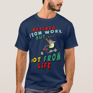 Camiseta Retirado de trabajo