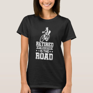 Camiseta Retirado Mi nueva oficina es la ruta Ciclismo