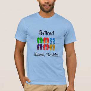 Camiseta Retirado - Miami, Florida
