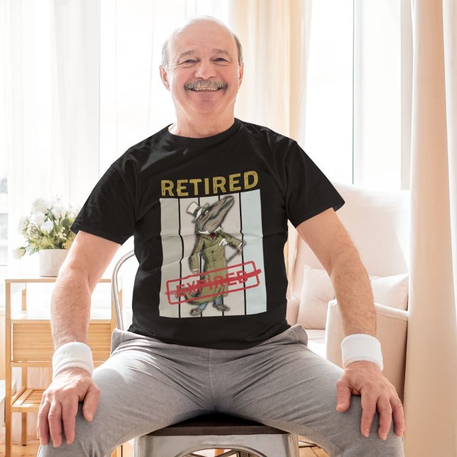 Camiseta Retirado No Vencido | Divertidos regalos de jubila (Retired Not Expired | Funny Dad Retirement Gifts T-Shirt)