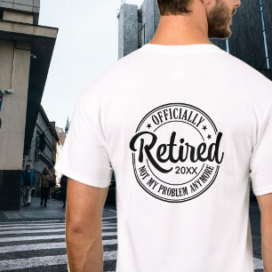 Camiseta Retirado oficialmente