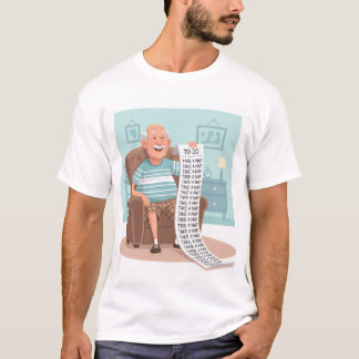 Camiseta Retirado - Tome la siesta