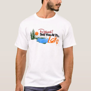 Camiseta Retirado véale en el lago