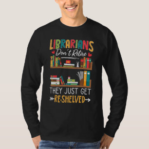 Camiseta Retiran a bibliotecarios de biblioteca