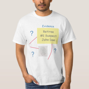 Camiseta Retire de la Junta para la Solución de Delitos de