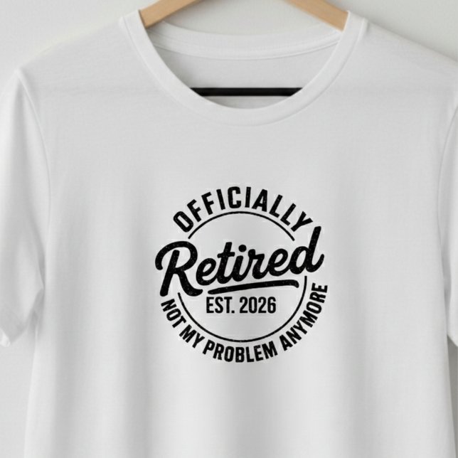 Camiseta Retired 2026 Mens Womens Funny Retirement Gifts  (Subido por el creador)