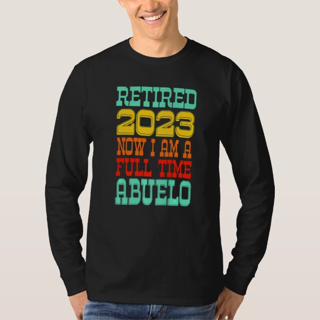 Camiseta Retired Abuelo 2023 (Anverso)