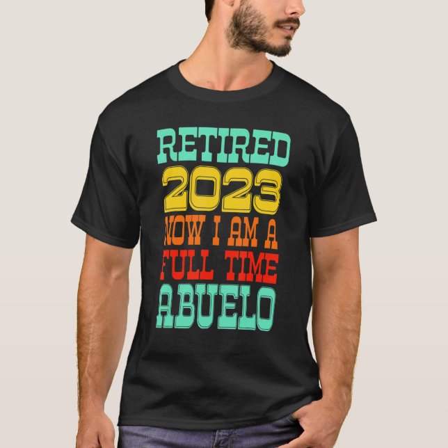 Camiseta Retired Abuelo 2023 (Anverso)
