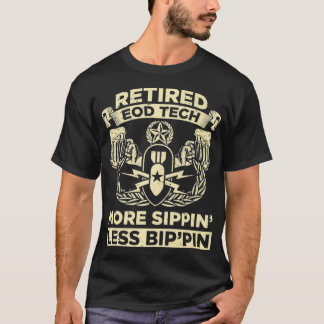 Camiseta Retired EOD Tech Eplosive Ordnance Disposal Master