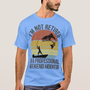 Camiseta Retired Fishing Retro Retirement Dad Fisherman Fis