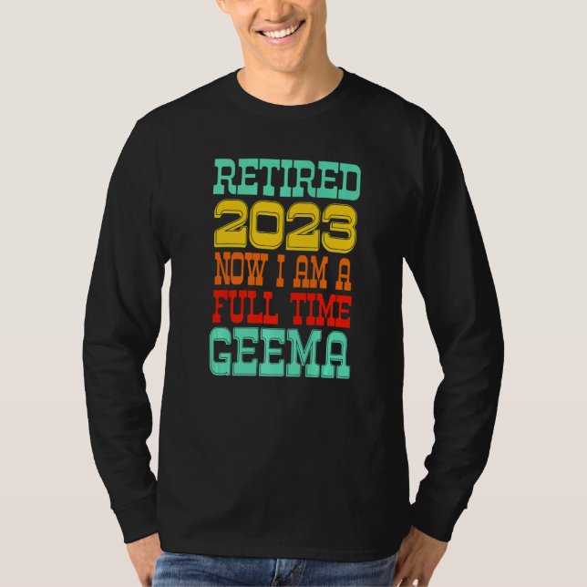 Camiseta Retired Geema 2023 (Anverso)