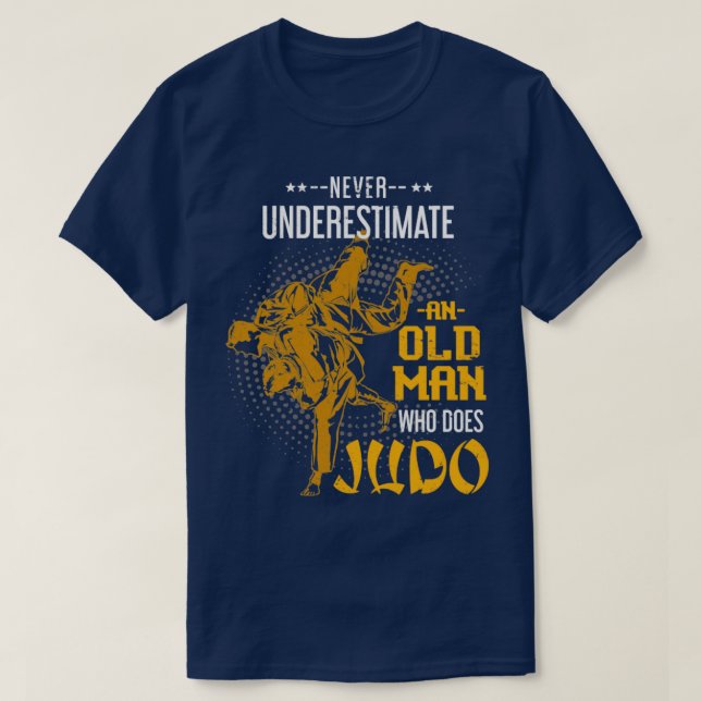 Camiseta Retired Judoka Gift Judo (Diseño del anverso)