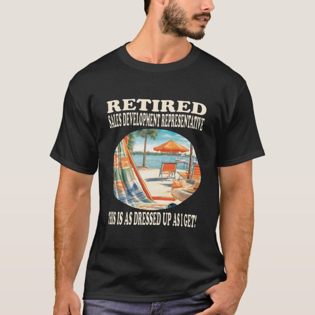 Camiseta Retired Sales Developt Reative Relaxation (Anverso)