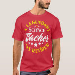 Camiseta Retired Science Teacher Class Of 2022 2023 Retirem<br><div class="desc">Retired Science Teacher Class Of 2022 2023 Retirement Party Premium  .</div>