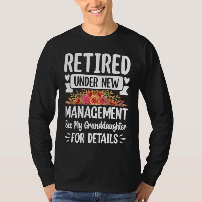 Camiseta Retired under new Management Granddaughter Gigi Mi (Anverso)