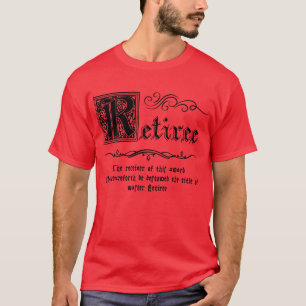 Camiseta Retiree maestro medieval