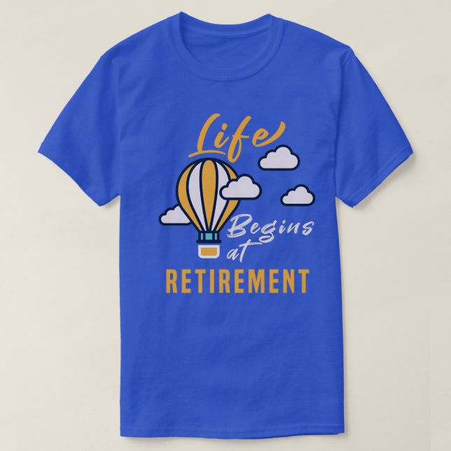 Camiseta Retirement (Diseño del anverso)