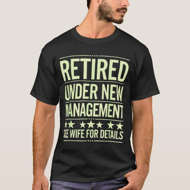 Camiseta Retirement Art For Men Dad Husband Retired Retirem (Anverso)