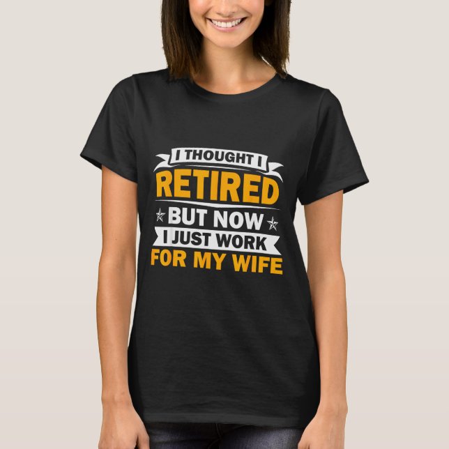 Camiseta Retirement Novelty For Men Women Dad Grandpa Retir (Anverso)