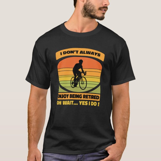 Camiseta Retirement Plan Bicycle Cool Bike Riding Retired M (Anverso)