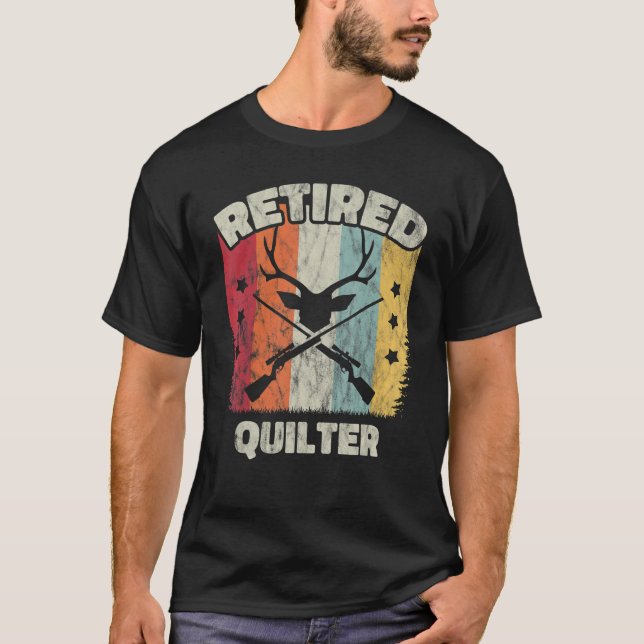 Camiseta Retirement Retired Quilter (Anverso)