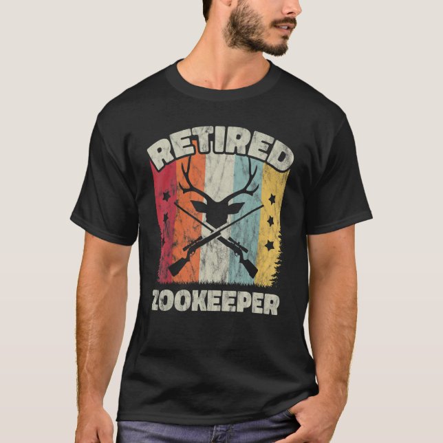 Camiseta Retirement Retired Zookeeper (Anverso)