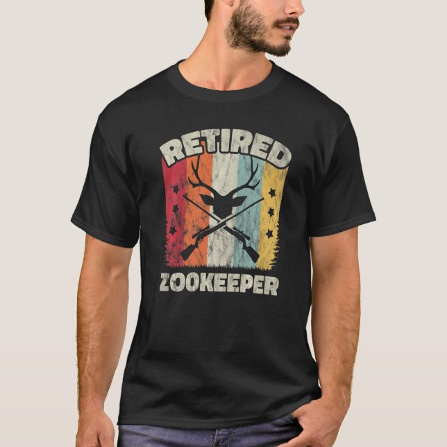 Camiseta Retirement Retired Zookeeper (Anverso)