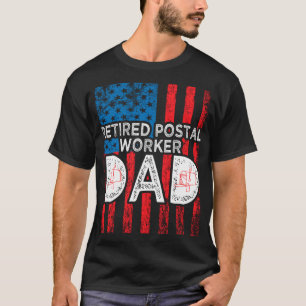 Camiseta Retiro D de la jubilación de Mailman, trabajador p