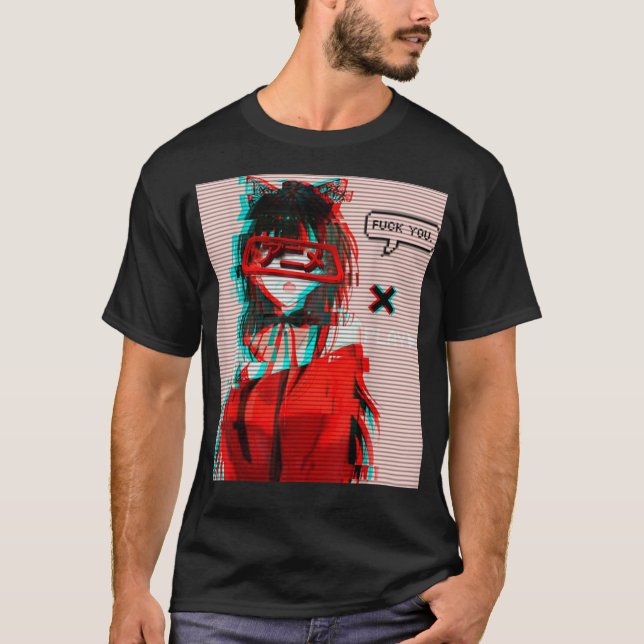 Camiseta Retiro de animo de futurismo japonés por vaporolas (Anverso)