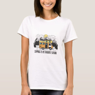 Camiseta Retiro de Campervan en la Montaña