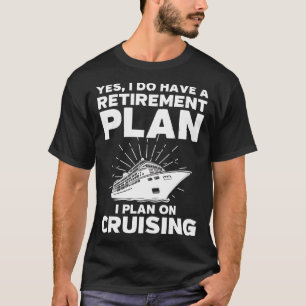 Camiseta Retiro de cruceros Guay Cruise Art Para Hombres Mu