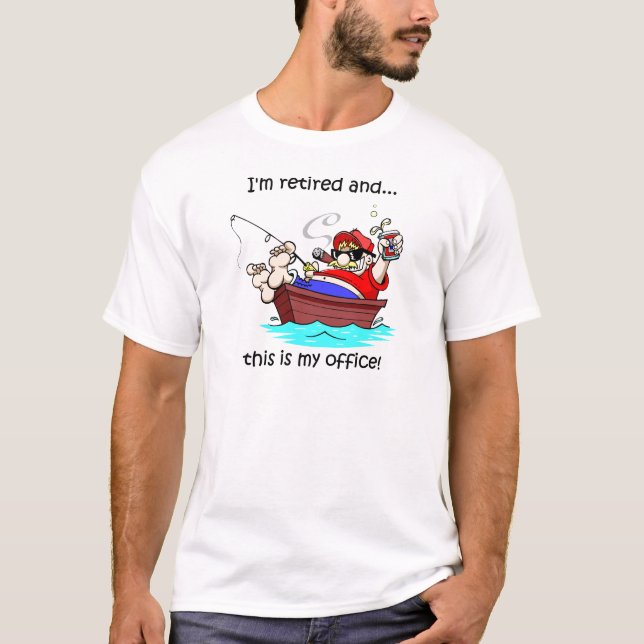 Camiseta Retiro de la pesca (Anverso)