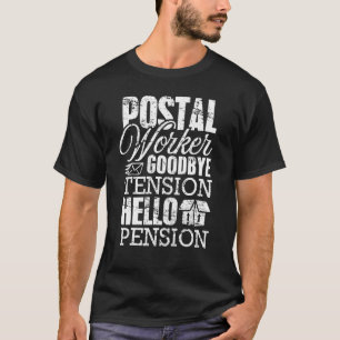 Camiseta Retiro de la tensión de despido de trabajador post