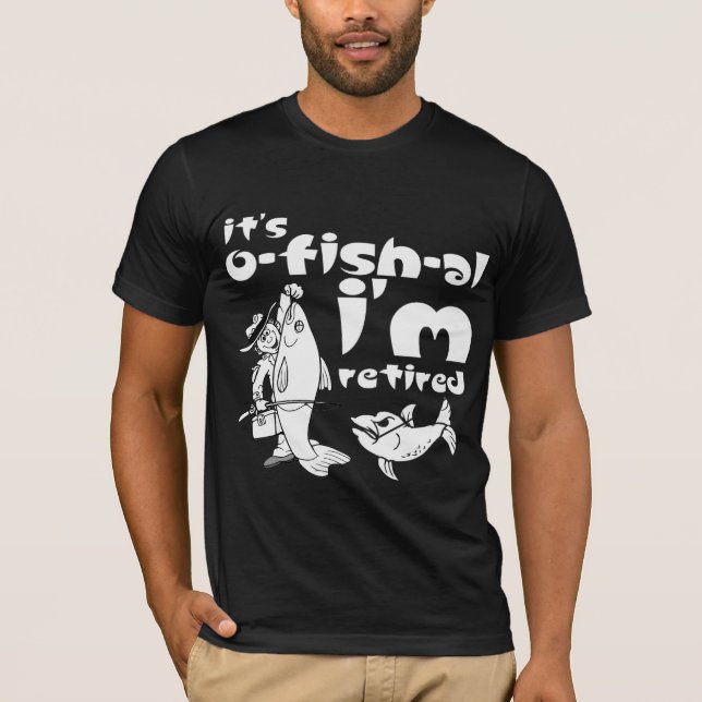 Camiseta retiro de pescado (Anverso)