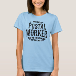Camiseta Retiro de trabajador postal Mailman Funny