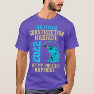 Camiseta Retiro del Administrador de Construcción 2022 del