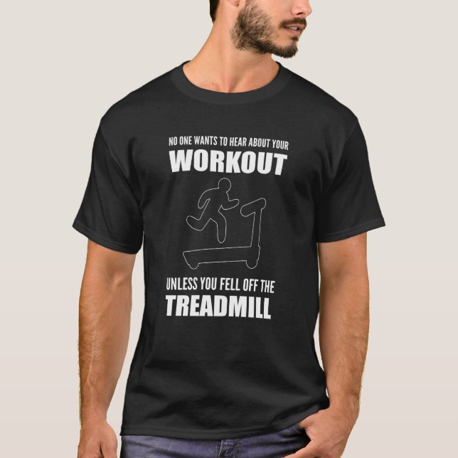 Camiseta Retiro del entrenador de entrenamiento de Treadmil (Anverso)