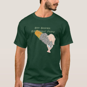 Camiseta Retiro del nacido en el baby boom