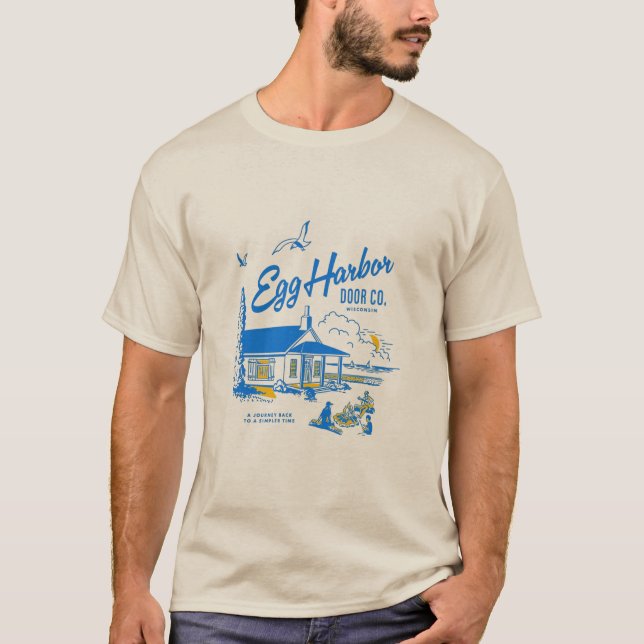 Camiseta Retiro del puerto de huevos (Anverso)