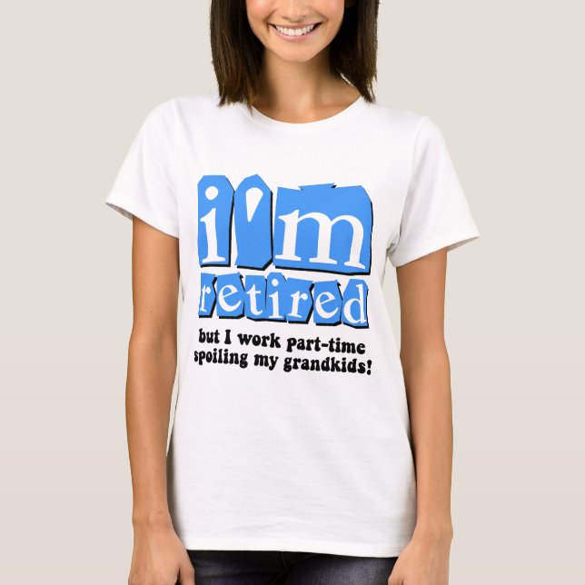 Camiseta Retiro divertido (Anverso)