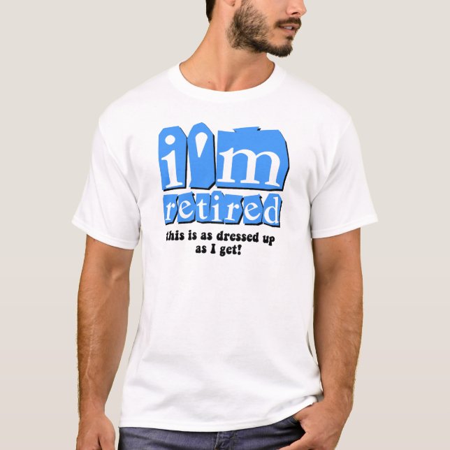 Camiseta Retiro divertido (Anverso)