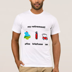 Camiseta Retiro divertido del golf
