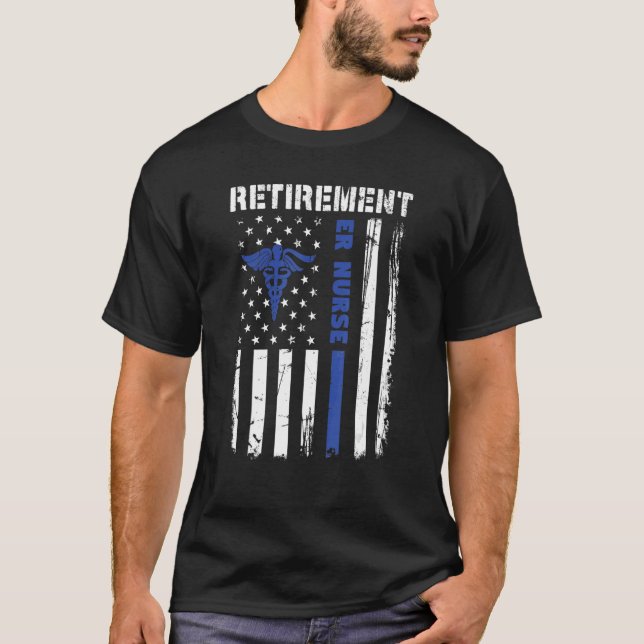 Camiseta Retiro Er Enfermero Enfermería Retirada Emergencia (Anverso)