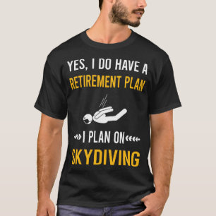 Camiseta Retiro Skydiving Skydive Skydiver