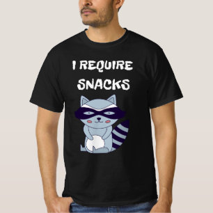 Camiseta Reto Raccoon Snacks