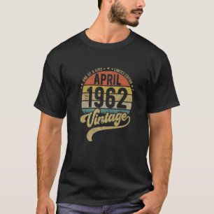 Camiseta Reto Vintage 60 Aniversario, 60 Años Nacido En Un